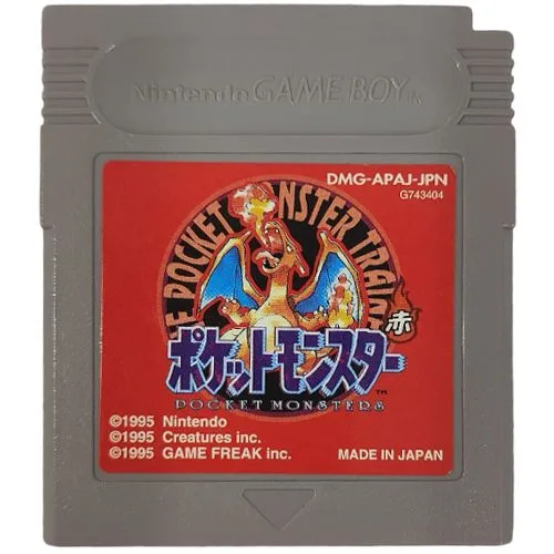 Pokémon Red Version Gameboy Color [USED - JAP. Version]