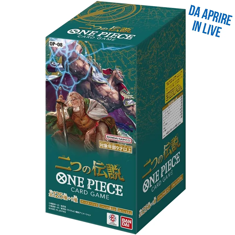 One Piece TCG OP-08 Booster Box [JAP] (Aperto in Live giappone)