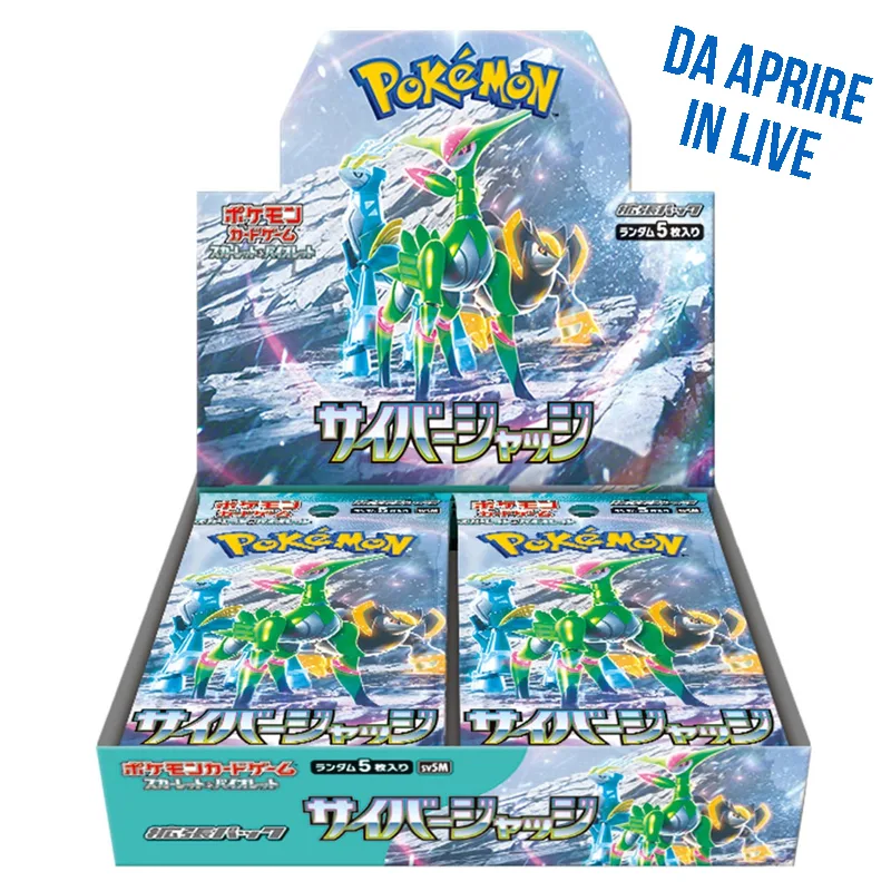 Pokémon SV5m Cyber Judge - Booster Box [JAP] (Aperto in Live giappone)